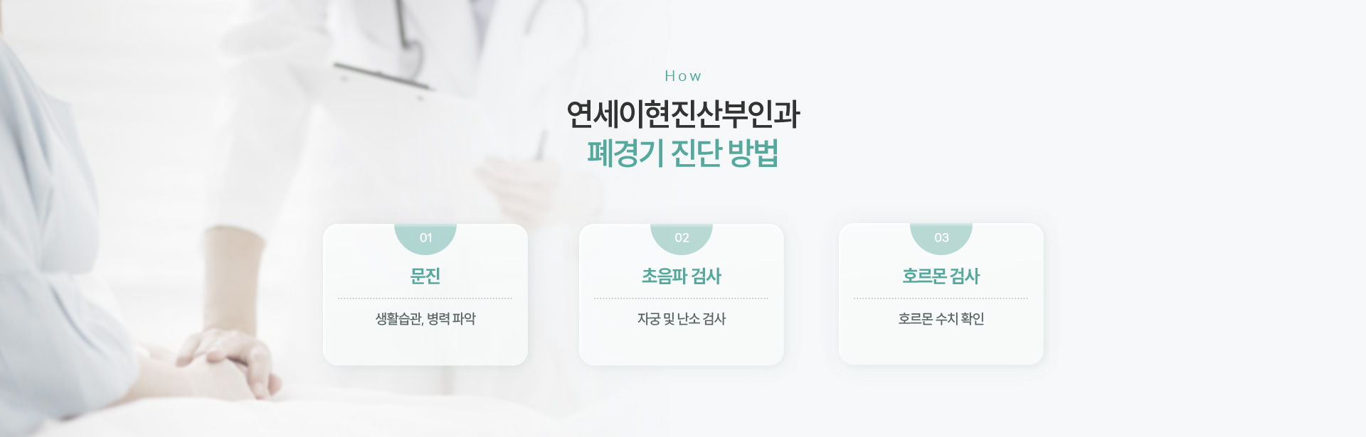 폐경기클리닉 진단방법