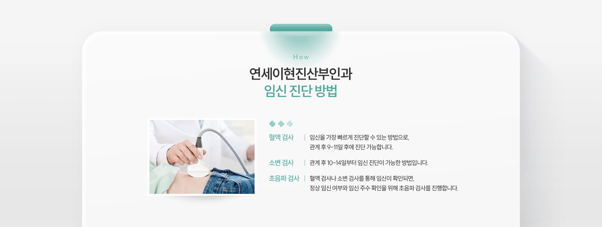 임신중절클리닉 진단방법