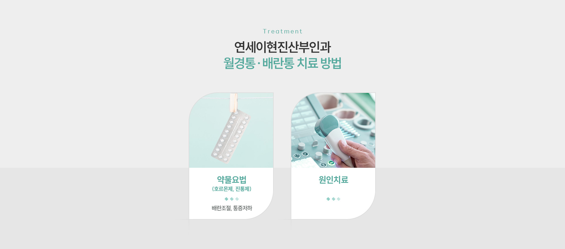 월경통/배란통 치료방법