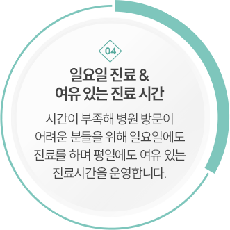 일요일진료 